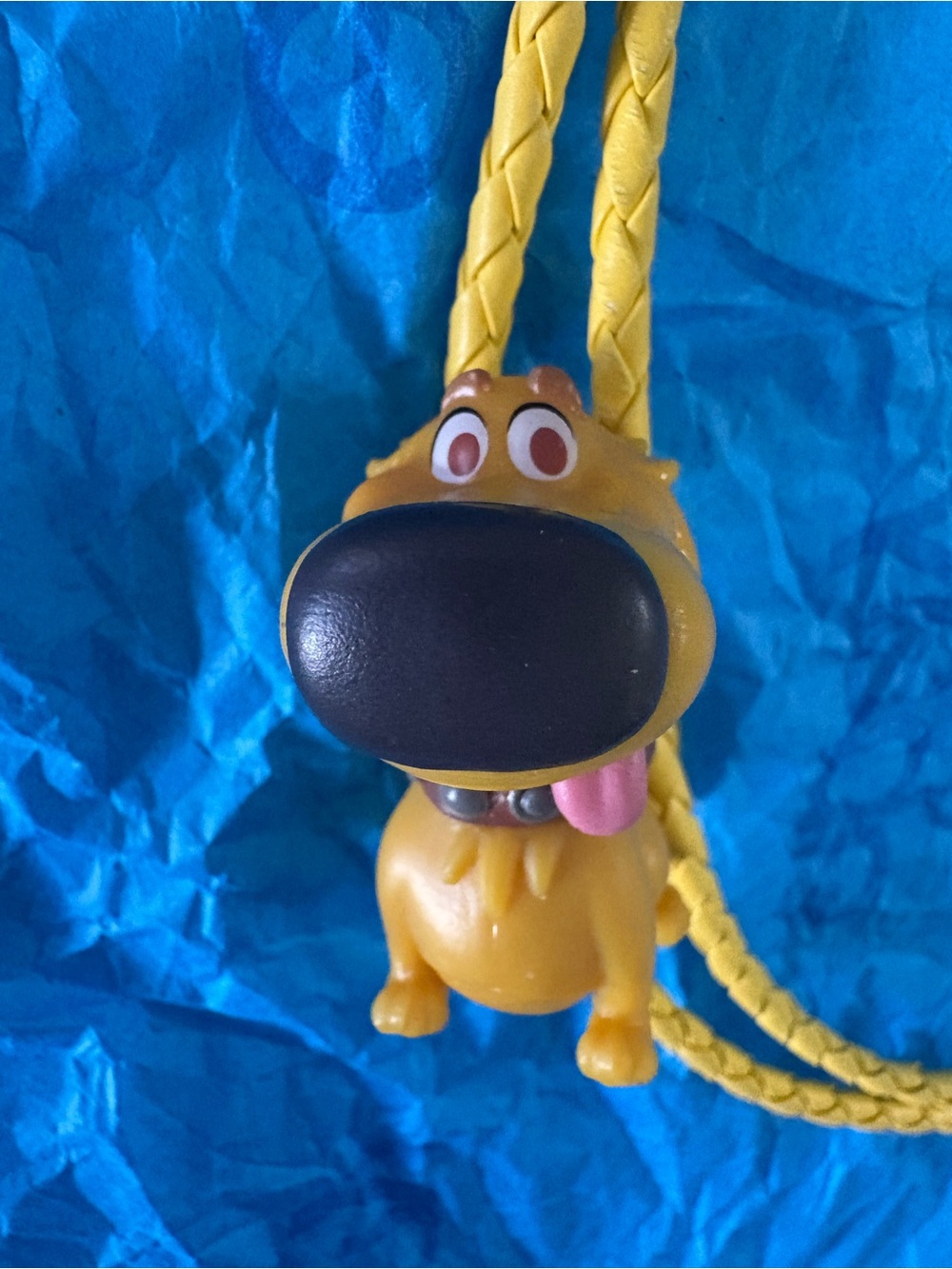 Yellow Cartoon Dog Bolo Tie